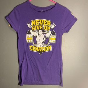 WWE John Cena “Never Give Up” Tee
